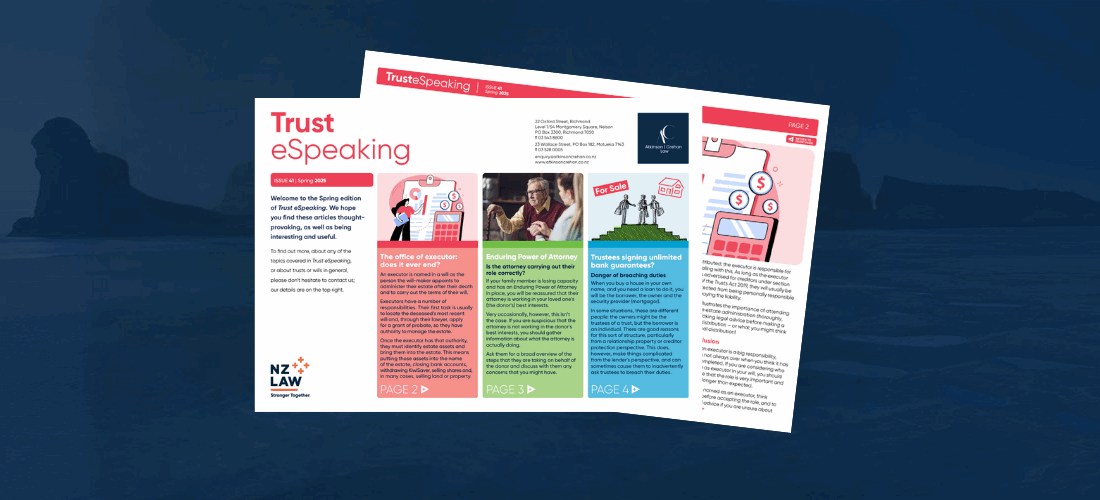 Trust eSpeaking Spring 2025